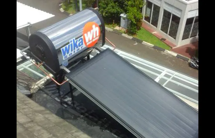 Wika Solar Water Heaters Bp. Raditya Pinang Ranti Mansion pasang raditya
